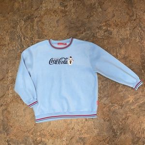 Vtg coke Coca Cola icey Crewneck Christmas soda